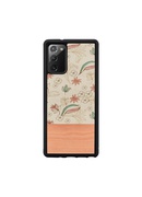  MAN&WOOD case for Galaxy Note 20 pink flower black