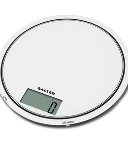 Svari Salter 1080 WHDR12 Mono Electronic Digital Kitchen Scales - White  Hover