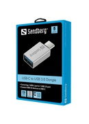  Sandberg 136-24 USB-C to USB 3.0 Dongle Hover