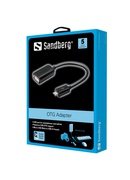  Sandberg 440-64 OTG Adapter MicroUSB M - USB F Hover