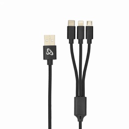  Sbox USB 2.0 8-pin/Type-C/Micro USB charging only 2.4A 1M BULK