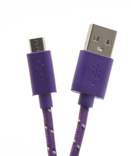  Sbox USB->Micro USB 1M USB-1031U purple  Hover