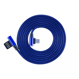  Sbox USB->Type-C 90 m/m 1.5m USB-TYPEC-90BL Blue