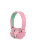 Austiņas Tellur Buddy Bluetooth Over-ear Headphones Pink