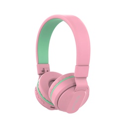 Austiņas Tellur Buddy Bluetooth Over-ear Headphones Pink