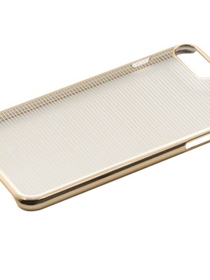  Tellur Cover Hard Case for iPhone 7 Plus Horizontal Stripes gold  Hover