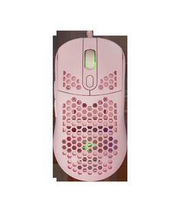 Pele White Shark GALAHAD-P Gaming Mouse GM-5007 pink  Hover