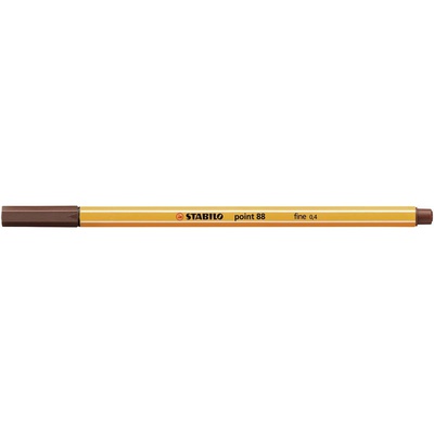  Tintes pildspalva STABILO POINT |0.4 mm| Brūna | 88/45