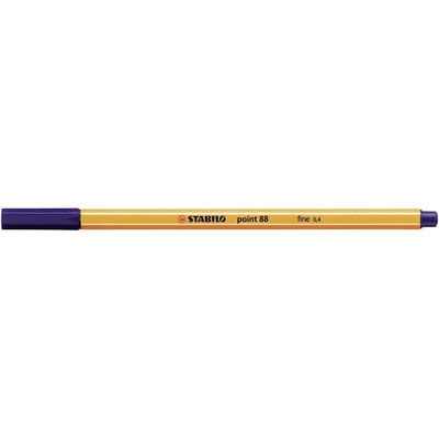  Tintes pildspalva STABILO POINT |0.4 mm| Nakts zila | 88/22