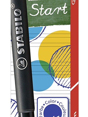  Kodoliņi pildspalvai  STABILO EASYoriginal|0.5mm|Zilas|iepakojumā 3 gab.  Hover