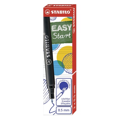  Kodoliņi pildspalvai  STABILO EASYoriginal|0.5mm|Zilas|iepakojumā 3 gab.