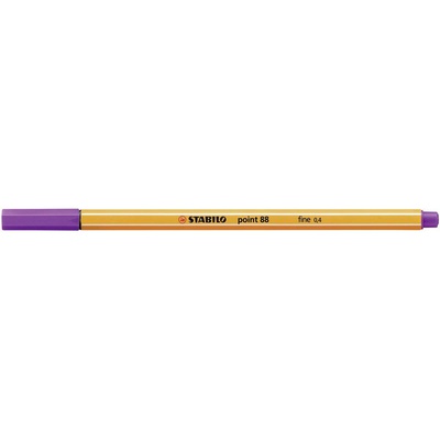  Tintes pildspalva STABILO POINT |0.4 mm| Lillā | 88/58