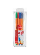  Tintes pildspalvu komplets, izdzēšamas STABILO POINT KILLERSET|5 krāsas