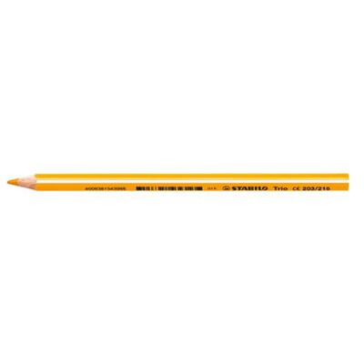 Krāsainais zīmulis STABILO TRIO THICK | tumši dzeltens