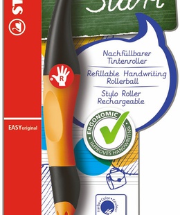  Ergonomiska pildspalva STABILO EASY START R |0.5 mm|Zila| Melna, Oranža  Hover