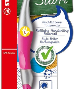  Ergonomiska pildspalva STABILO EASY START L |0.5 mm|Zila| Metāliska, Rozā  Hover