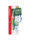  Ergonomiska pildspalva STABILO EASY START R |0.5 mm|Zila| Metāliska, Rozā