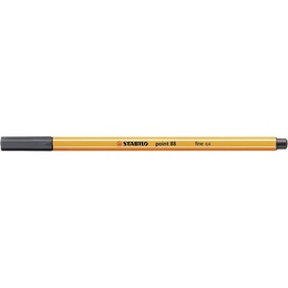  Tintes pildspalva STABILO POINT |0.4 mm| Tumši pelēka | 88/97