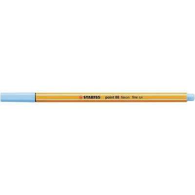  Tintes pildspalva STABILO POINT |0.4 mm| Neona zila | 88/031