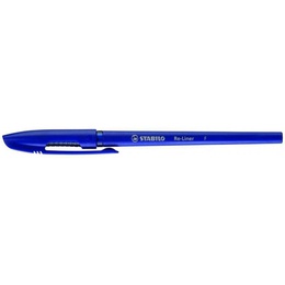  Lodīšu pildspalva STABILO RE-LINER F |0.5 mm| Zila
