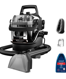  Bissell | Portable Carpet and Upholstery Cleaner | SpotClean HydroSteam Select | Corded operating | Washing function | 1000 W | - V | Black  Hover