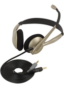 Austiņas Koss | CS100 | Headphones | Wired | On-Ear | Microphone | Black/Gold Hover