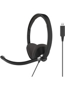 Austiņas Koss | CS300 | USB Communication Headsets | Wired | On-Ear | Microphone | Noise canceling | Black