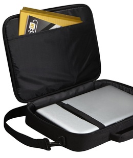  Case Logic | Fits up to size 17.3  | VNCI217 | Messenger - Briefcase | Black | Shoulder strap  Hover