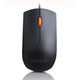 Pele Lenovo | Wired USB Mouse | 300 | Optical Mouse | USB | Black