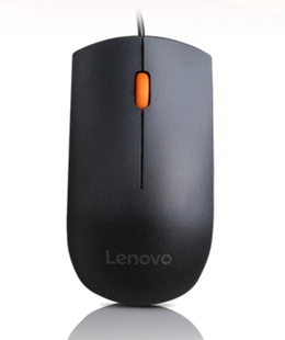 Pele Lenovo | Wired USB Mouse | 300 | Optical Mouse | USB | Black  Hover