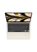  Apple | MacBook Air | Starlight | 13.6  | IPS | 2560 x 1664 | Apple M2 | 8 GB | SSD 256 GB | Apple M2 8-core GPU | GB | Without ODD | macOS | 802.11ax | Bluetooth version 5.0 | Keyboard language English | Keyboard backlit | Warranty 12 month(s) | Battery warranty 12 month(s) Hover