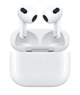 Austiņas Apple | AirPods (3rd generation) with Lightning Charging Case | Wireless | In-ear | Noise canceling | Wireless | White  Hover