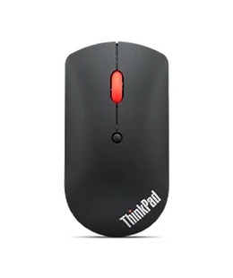 Pele Lenovo | ThinkPad Bluetooth Silent Mouse w/o battery | Wireless | Bluetooth 5.0 | Black | 1 year(s)  Hover