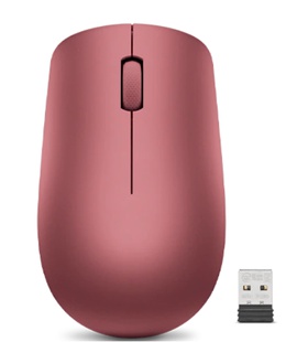 Pele Lenovo | Wireless Mouse | Wireless mouse | 530 | Wireless | 2.4 GHz Wireless via Nano USB | Cherry Red | year(s)  Hover