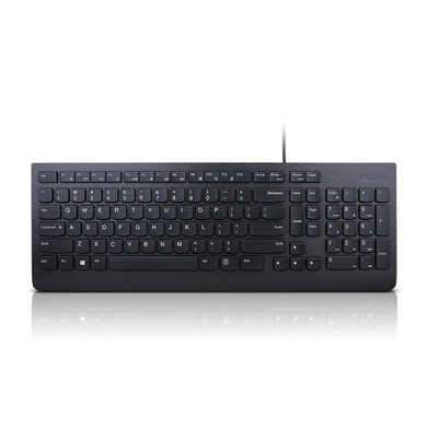 Tastatūra Lenovo | Essential | Essential Wired Keyboard Estonian | Standard | Wired | EE | 1.8 m | Black | 570 g