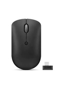 Pele Lenovo | Wireless Compact Mouse | 400 | Red optical sensor | Wireless | 2.4G Wireless via USB-C receiver | Black | 1 year(s)