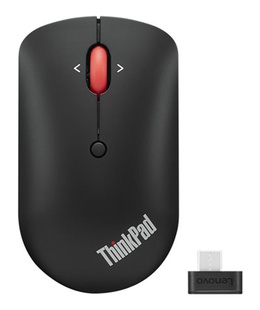 Pele Lenovo | ThinkPad USB-C Wireless Compact Mouse | Black  Hover