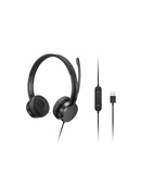 Austiņas Lenovo | USB-A Stereo Headset with Control Box | Wired | On-Ear