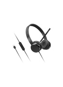 Austiņas Lenovo | USB-A Stereo Headset with Control Box | Wired | On-Ear Hover