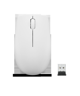 Pele Lenovo | Compact Mouse with battery | 300 | Wireless | Cloud Grey  Hover