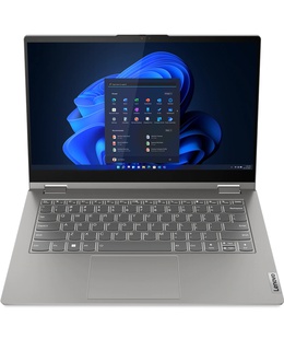  Lenovo | ThinkBook 14s Yoga (Gen 3) | Grey | 14  | IPS | Touchscreen | FHD | 1920 x 1080 | Anti-glare | Intel Core i7 | i7-1355U | 16 GB | DDR4-3200 | SSD 512 GB | Intel Iris Xe Graphics | Windows 11 Pro | 802.11ax | Bluetooth version 5.1 | Keyboard language English | Keyboard backlit | Warranty 24 month(s) | Battery warranty 12 month(s)  Hover