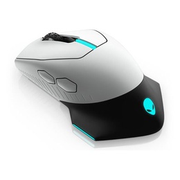 Pele Dell | Alienware | Wireless wired optical | AW610M | Gaming Mouse | Lunar Light | 2 year(s)
