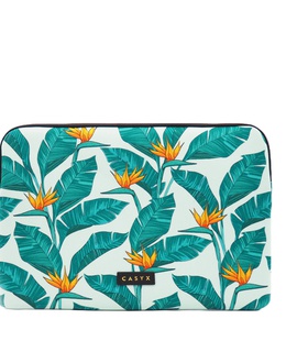  Casyx | Fits up to size 13 ”/14  | Casyx for MacBook | SLVS-000008 | Sleeve | Birds of Paradise | Waterproof  Hover