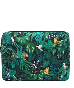  Casyx | Fits up to size 13 ”/14  | Casyx for MacBook | SLVS-000020 | Sleeve | Deep Jungle | Waterproof  Hover