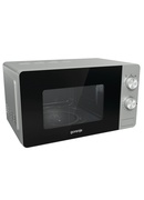 Mikroviļņu krāsns Gorenje | MO20E1S | Microwave Oven | Free standing | 20 L | 800 W | Silver Hover