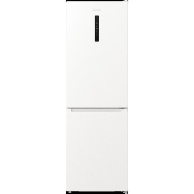  Gorenje Refrigerator NRK6192AW4 Energy efficiency class E Free standing Combi Height 185 cm No Frost system Fridge net capacity 204 L Freezer net capacity 96 L Display 38 dB White
