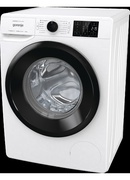 Veļas mazgājamā  mašīna Gorenje Washing Machine WNEI84BS Energy efficiency class B Front loading Washing capacity 8 kg 1400 RPM Depth 54.5 cm Width 60 cm Display LED Steam function Self-cleaning White Hover