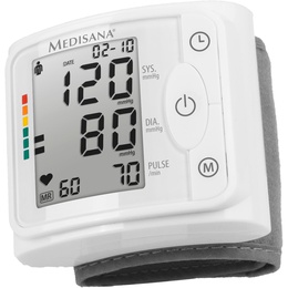  Medisana | Wrist Blood pressure monitor | BW 320 | Memory function | Number of users Multiple user(s) | Memory capacity 120 memory slots for each of 2 users | White | Wrist Blood pressure monitor