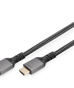  Digitus | Black | HDMI male (type A) | HDMI male (type A) | 8K PREMIUM HDMI 2.1 Connection Cable | HDMI to HDMI | 1 m  Hover