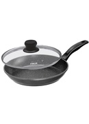 Panna Stoneline Pan 7359 Frying Diameter 26 cm Suitable for induction hob Lid included Fixed handle Anthracite